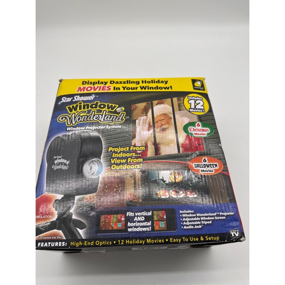 Bulbhead 11674‎ Star Shower Window Wonderland Projector